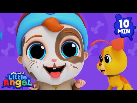 Animal Face Paint Dance Song | BABY JOHN™ Playtime Kids Songs & Nursery Rhymes | Little Angel