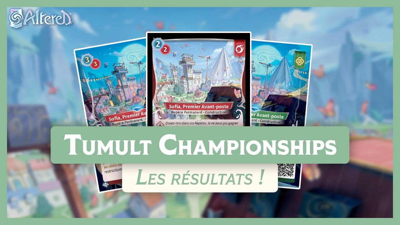 🌀 | RÉSULTATS des Tumult Championships du SET 3 — Altered TCG