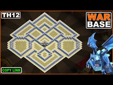 New Th12 war base with copy link |  Anti 3 stars Town Hall 12 Base - Clash of Clans