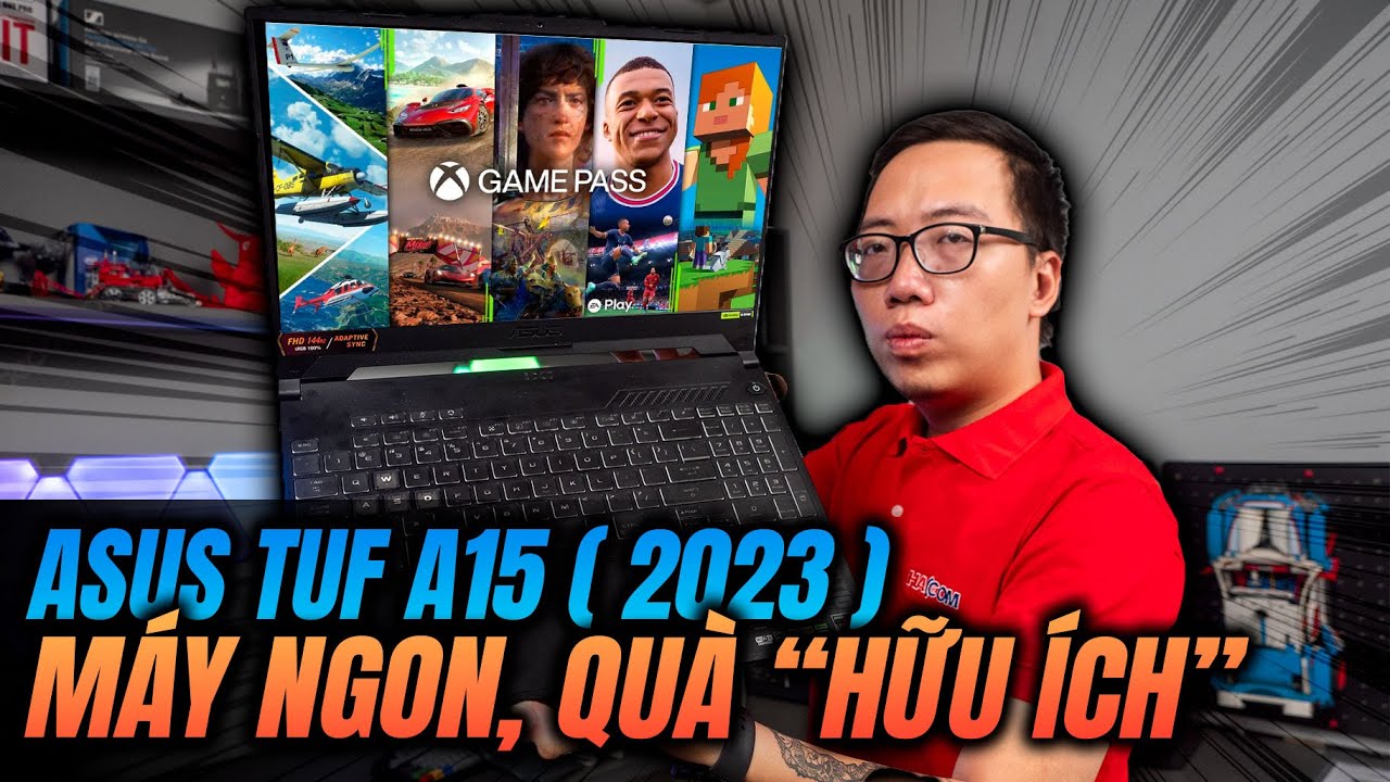 ASUS TUF Gaming A15 (2023) Gaming Laptop, 15.6 FHD 144Hz, 100% sRGB  Display, GeForce RTX 4060, AMD Ryzen 7 7735HS, 16GB DDR5, 1TB PCIe SSD,  Wi-Fi 6, Windows 11, FA507NV-EH74 