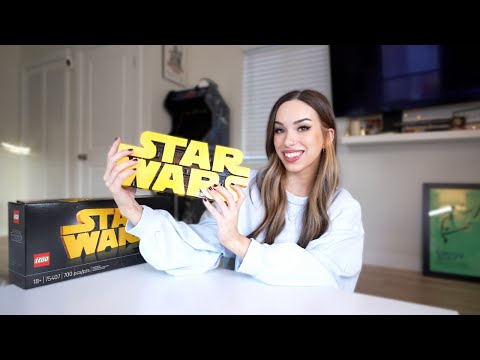 I Built the Iconic STAR WARS Logo Out of LEGO Bricks! 👀
