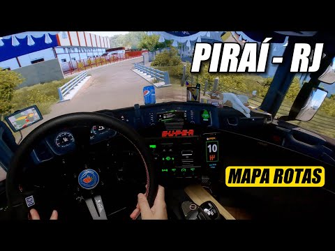 EURO TRUCK SIMULATOR 2 - AMBEV Fábrica Gigante | ETS2 Cockpit Três Monitores