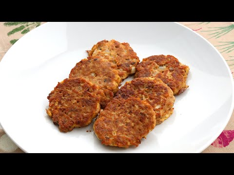 Tuna pancakes (Chamchijeon: 참치전)