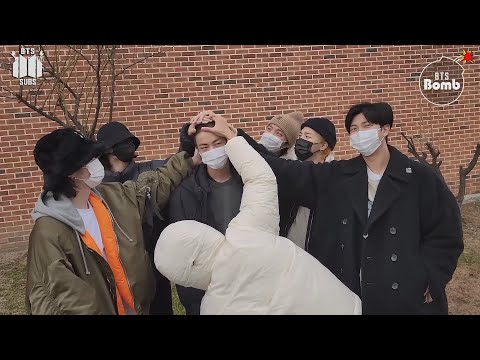 [Bangtan Bomb] Cerimônia de alistamento militar do Jin com o BTS