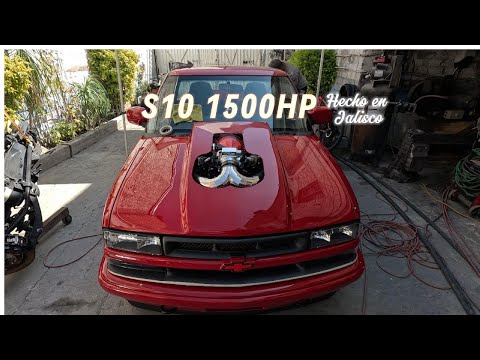 S10 Chevrolet con 1500 HP Hecha en Jalisco