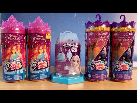 Disney Frozen snow reveal ASMR toy Princess surprise