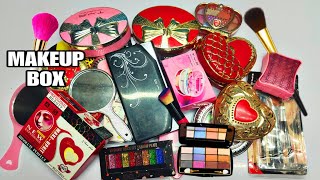 MAKEUP BOX UNBOXING ASMR | Barbie Makeup Kit, FREE GIFTS, Makeup Kit Opening  6/08