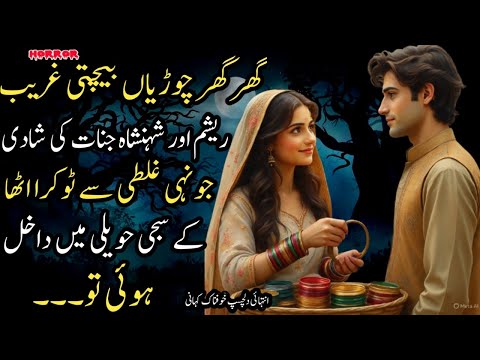Ghr Ghr churiyan Beachti Ghreeb Resham Aur Shansha Jinnat Ki Shadi Ju He  Ghalti Say Tokra Utha K Sa