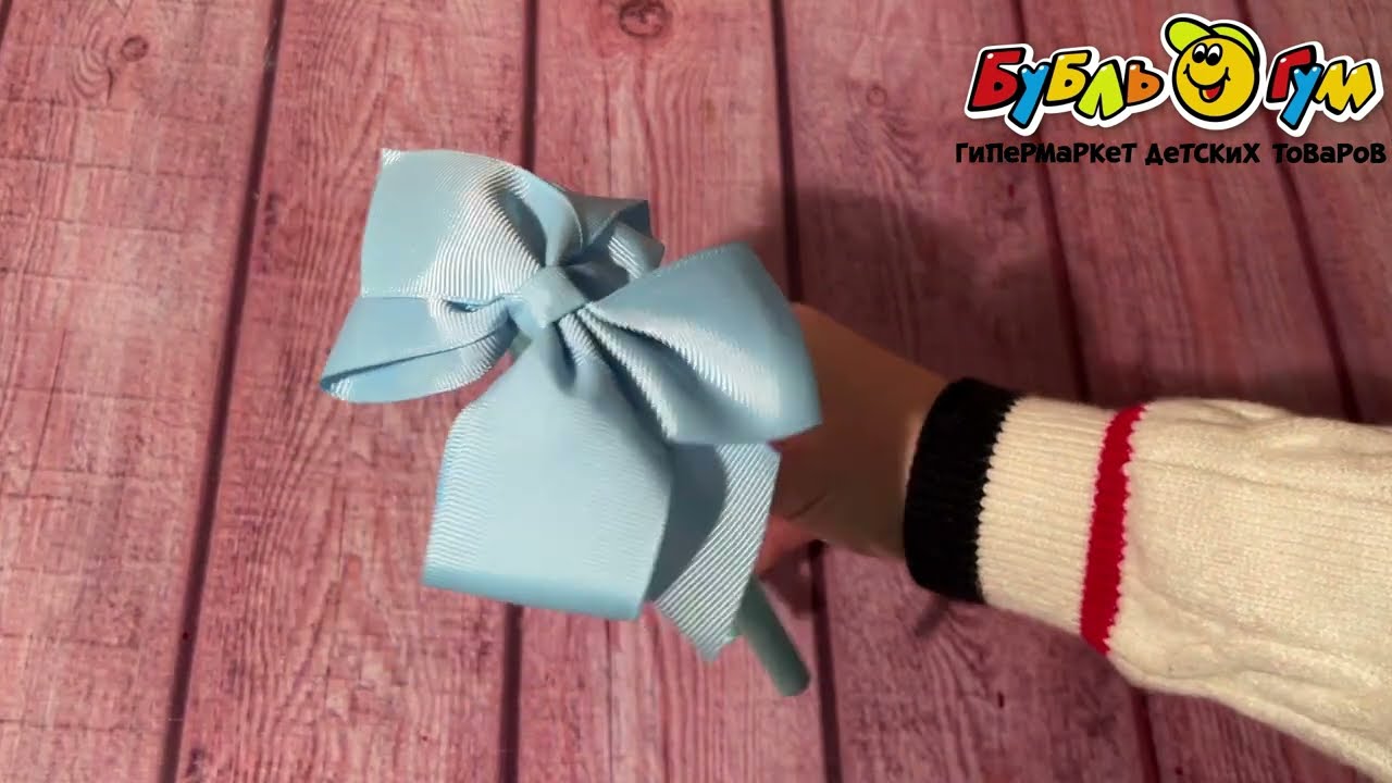 Ободок с бантиком в ассортименте - видео
