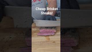 make cheap #brisket #steaks with this trick!