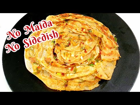 சுவையான கார்லிக் பரோட்டா செய்முறை | Garlic Paratha Recipe in Tamil | Parotta Recipe in Tamil