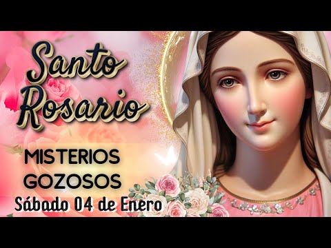 📿SANTO ROSARIO DE HOY. MISTERIOS GOZOSOS  . SÁBADO 4 DE ENERO #rosario