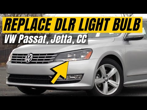 Replace Daytime Running Lights DLR on a VW Passat Jetta 2012-2019