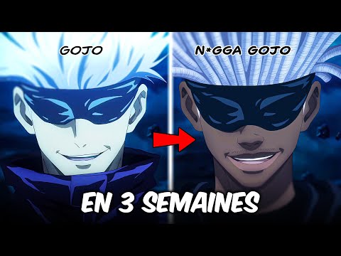 Je remplace SATORU GOJO pour affronter SUKUNA [en 3 Semaines] (Défi Animation)