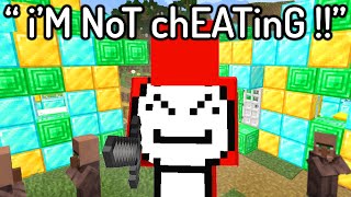 The FUNNIEST FAKE Minecraft Speedruns EVER...