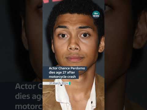 Actor Chance Perdomo dies age 27 after motorcycle crash