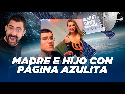 MADRE👩‍👦e HIJO con página😈AZULITA🗞Marín News 349