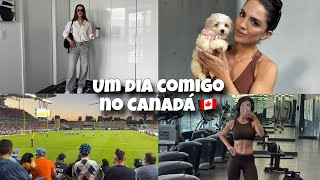 ✨ Minha Rotina no Canadá  | Intercâmbio, Puppy Yoga 🐶 e Futebol Americano 🇨🇦