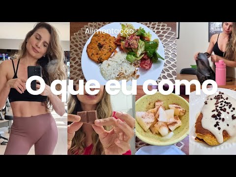 TUDO QUE EU COMO EM UM DIA 1600 KCAL  | GANHAR MASSA MUSCULAR E PERDER GORDURA | dieta saudável