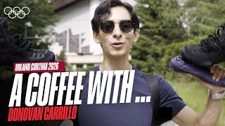 We caught up with Donovan Carrillo at his summer training, over an Italian espresso. ☕🇲🇽⛸️ #Olympics