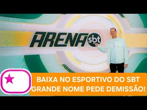 SBT perde grande nome do elenco esportivo