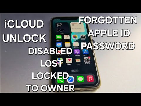 iCloud Unlock Any iPhone Locked to Owner, Forgotten Apple ID or Password, Disabled Account, Lost✔️