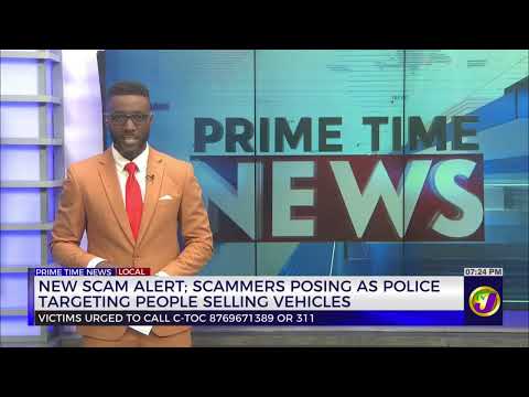 YouTube video thumbnail: New Scam Alert: Scammers Posing as Police Targeting People Selling Vehicles 