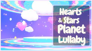 Baby Lullabies - 💜 Hearts & stars planet ⭐️  - Lullaby to go to sleep 💤 NO ADS