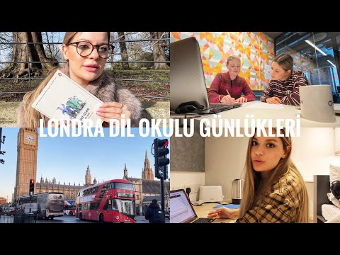 LONDRA'YA DİL OKULUNA GİDİYORUM | Yurt Odam, Ders Çalışma, Şehir Gezisi #melylog #london