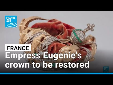 YouTube video thumbnail: Empress Eugenie's Crown to be Restored After Louvre Heist
