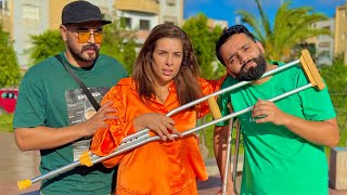 فيلم قصير : كتحتقرو حيتاش مشلل مكيمشيش😭وكتعيرو بلمرض ديالو😱ومضناتش بلي…..🔥🔥