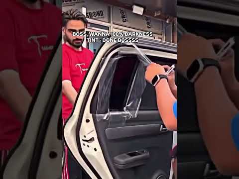 “Saya nak tinted paling gelap boss” #automobile #car