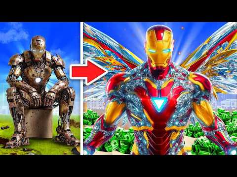 UPGRADING $1 To $1,000,000,000 IRONMAN In GTA 5!