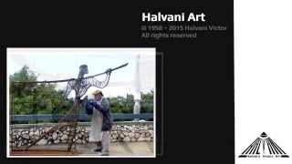 Halvani Art - The artist at work