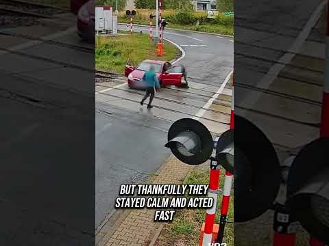 Car Breaks Down On the Railway Tracks