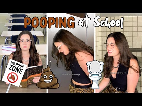 When You Have to POOP at School
