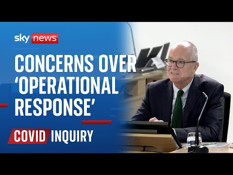 Operational response to COVID was not 'very effective', says Vallance