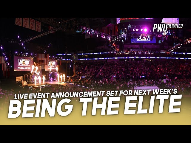 Announcement To Be Made On Next Week's Being The Elite