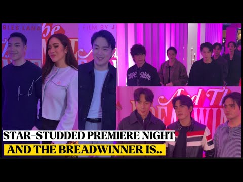 🔴 STAR-STUDDED KAPAMILYA STARS NA FULL SUPPORT SA ‘And The Breadwinner Is’ PREMIERE NIGHT