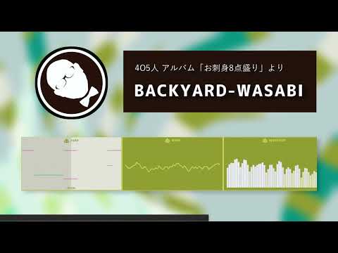 [Official Audio] BACKYARD-WASABI / 4O5人 - Shiokojin [Original Music]