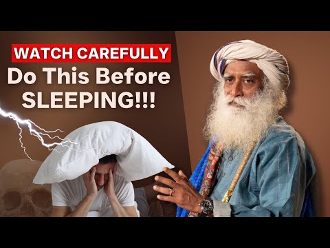 100% EFFECTIVE | IMPROVE YOUR SLEEP DOING THIS | SADHGURU