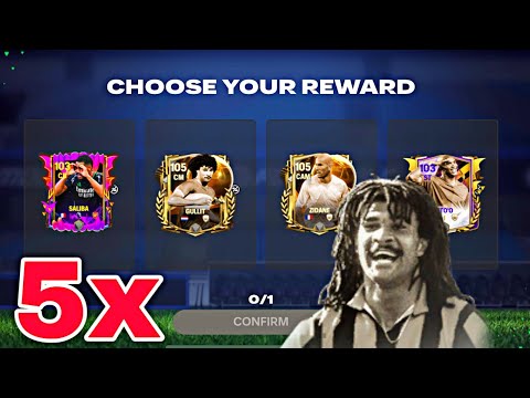 INSANE 5x 101-105 Extra Time Funny Pack Opening Ft. Gullit Zidane Alison Eto’o and many more