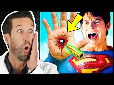 ER Doctor REACTS to CRAZIEST Superman Injuries