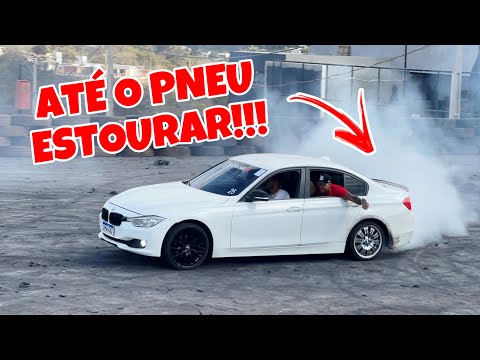 DERRETERAM MUITO PNEU NO ENCONTRO DE CARROS DO É O BRAIA