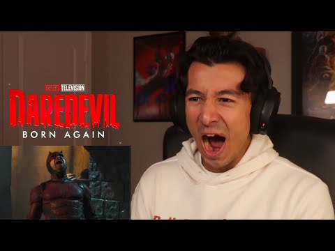 DAREDEVIL BORN AGAIN TRAILER REACTION!!!