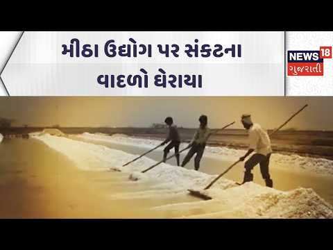 Surendrangar Salt Industry in Crisis | મીઠા ઉદ્યોગ પર સંકટના વાદળો ઘેરાયા | Diesel Shortage | News18