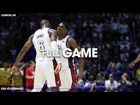 Game Replay // USA Men's National Team vs Germany 7.22.24