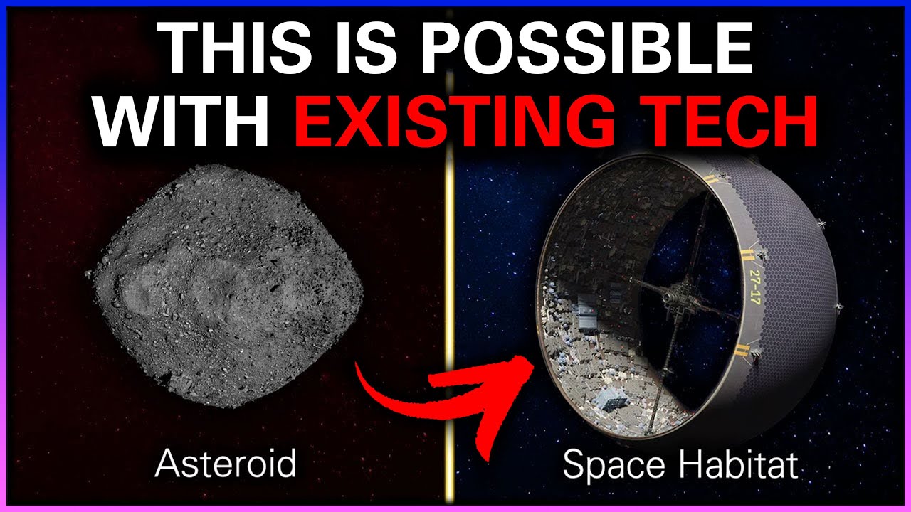 A Realistic Way to Make Space Habitats From Asteroids
