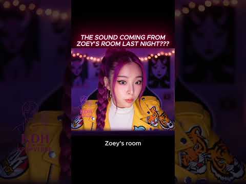 Zoey's new pet is a Mystery 🤔#kpopdemonhunters #kdh #zoeykdh #mysterysaja #asmr #rumi