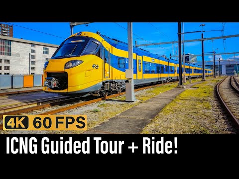 Train Cab Ride NL / ICNG Guided Tour + Ride / Breda - Amsterdam / ICNG / March 2023
